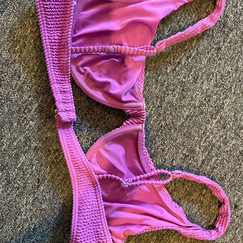 Summer High Ruby Underwire Bikini Top - Bright Or… - image 1